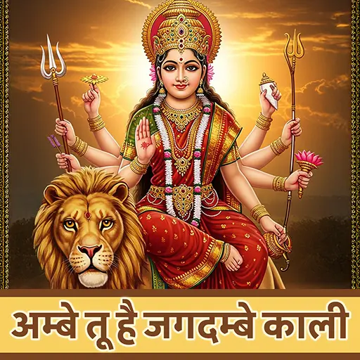 अम्बे तू है जगदम्बे काली